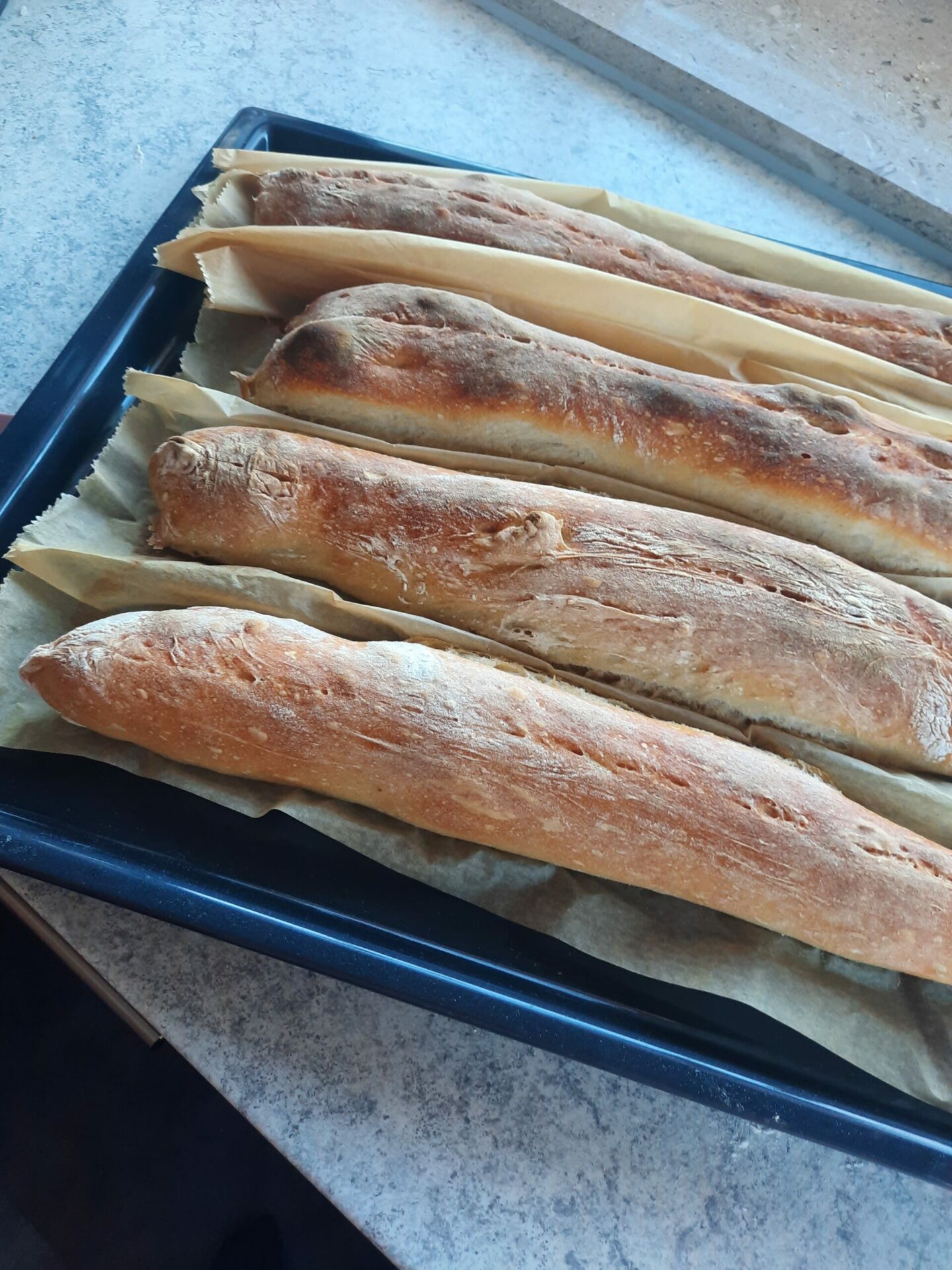 Oh là là- französisches Baguette Rezept