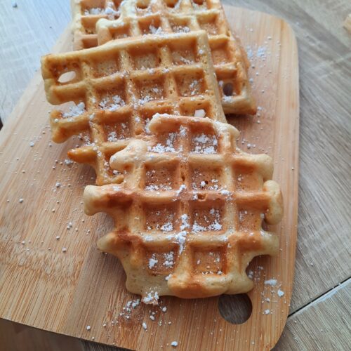 einfache brüsseler Waffeln