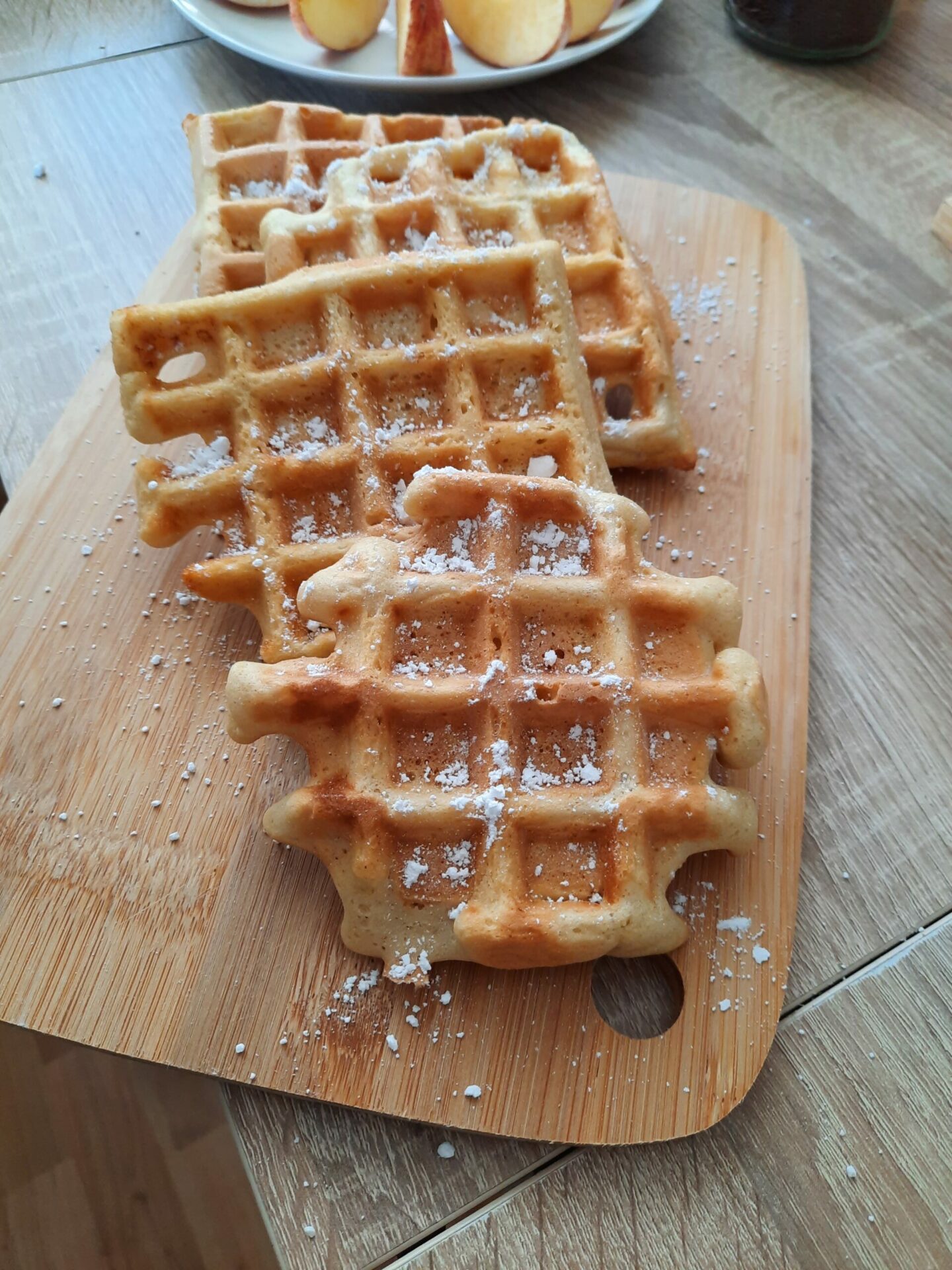 Einfache belgische Waffeln aus Brüssel- Original Rezept (ohne Hefe)